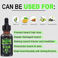 Beard Kit Beard Growth Grooming Kit w/Beard Foam/Shampoo/Wash Beard Growth Oil Serum Balm Brush Comb Scissor Bag e-Book Christmas Stocking Stuffers Gifts Ideas for Men Him Dad Boyfriend Husband Mens