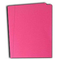 Hamilco Colored Cardstock Scrapbook Paper 85 X 11 Fuchsia Pink Color Card Stock Paper 50 Pack