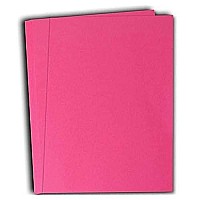 Hamilco Colored Cardstock Scrapbook Paper 85 X 11 Fuchsia Pink Color Card Stock Paper 50 Pack