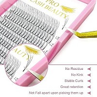 Premade Volume Eyelash Extensions 3D-C-007-17 Short Stem Premade Fans Eyelash Extensions 9 To 20 Mm Pre Made Lash Fans 3D 5D 7D Volume Lash Extensions 07 10 C D Curl(3D-C-007,17Mm)