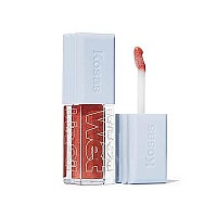 Kosas Wet Lip Oil Gloss - Hydrating Lip Plumping Treatment With Hyaluronic Acid Peptides, Non-Sticky Finish (Dip)