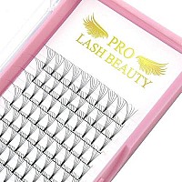 Premade Fans Eyelash Extensions 5D-D-010-12 Short Stem Premade Volume Eyelash Extensions 3D 5D 7D Volume Lash Extensions 9 To 20 Mm Pre Made Lash Fans C D Curl 07 10(5D-D-010,12Mm)