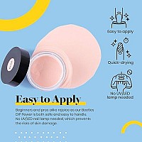 Beetles Dip Powder Nail Kit Starter - Nude Gray Pink 8 Colors Nail Dipping Powder Kit for French Nail, No LED Nail Lamp Needed Manicure Kit Nail Art DIY Home Decoration Gifts for Women