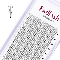 Premade Fans 3D To 20D Volume Lash Extensions Pointy Base Premade Fans Eyelash Extensions Pro Point Premade Lash Extensions Fans 005 007 010 Premade Lash Fans C Cc D Dd Curl Available A(3D-007D, 20Mm)