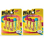 Carmex Daily Care Minis Moisturizing Lip Balm Tubes with SPF 15, Strawberry, Cool Mint, Wild Berry, Peach Mango and Fresh Cherry Lip Balm Pack - 0.18 OZ Each, 5 Count (Pack of 2)