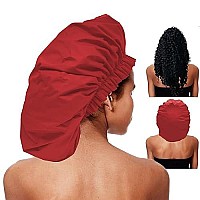 Elebox Premium Collection Super Jumbo Shower Cap Red