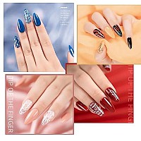 Major Dijit Nail stamping polish gel 8ML Nail Art UV Gel Polish for Nail Stamp Plate 12 Colors