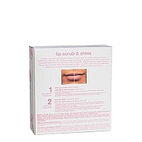 sara happ Let's Glow Lip Scrub & Shine Kit: Brown Sugar Lip Scrub 0.5 oz & The Lip Slip One Luxe Gloss 0.5 oz