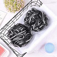 4 Pieces Shower Loofahs 75Gpcs Bath Sponge Body Loofahs Shower Pouf Mesh Pouf For Bathing