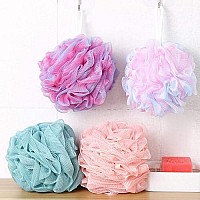 75Gpcs Bath Puffs, Large Body Exfoliating Loofah Shower Sponges For Men And Women Showering - Set Of 4