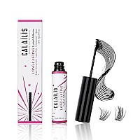 CALAILIS Lash Glue, Cluster Lash Glue for DIY Lash Extensions Super Strong Hold 48 Hours Long Lasting Lash Extension Glue for Lash Cluster Waterproof Non-Irritating Fast Drying Lash Glue