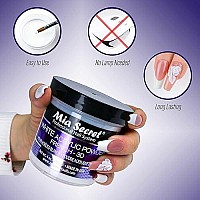 Mia Secret White Acrylic Powder (8Oz)