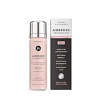 Magicminerals Airbrush Foundation By Jerome Alexander, Spray Makeup With Skincare Active Ingredients, Ultra-Light, Buildable, Full Coverage Formula (Light Medium)