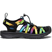 Keen Womens Whisper Closed Toe Sport Sandals, Original Tie Dye, 7