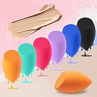 Makeup Sponge 6-Count Blender Beauty Sponge Foundation Blending Sponge