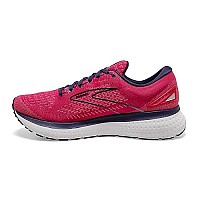 Brooks Womens Glycerin 19 Neutral Running Shoe - Barberrypurplecalypso - 55