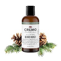 Cremo Cedar Forest Blend Beard And Face Wash, Specifically Designed To Clean Coarse Facial Hair, 6 Fluid Ounce, 1 Count