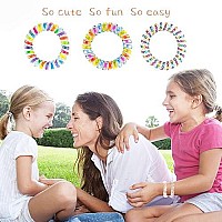 79Style 15Pcs Spiral Hair Ties Traceless Coil Hair Ties Rainbow Plastic Phone Cord Ponytail Holders For Girls Toddlers And Women Thick Thin Curly (3 Candy Colors -Large Size)