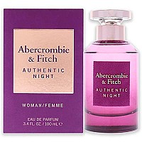 Abercrombie & Fitch Authentic Night EDP Spray 3.4 oz