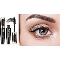 Secret Xpress Control 4D Silk Fiber Lash Mascara, Lengthening And Thick, Volume, Long Lasting, Waterproof & Smudge-Proof, All Day Full, Long, Thick, Smudge-Proof Eyelashes