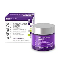 Andalou Naturals Age Defying Plant-Based Retinol Alternative Cream, 1.7 Ounce