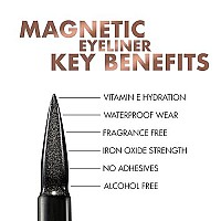 Moxielash Magnetic Eyelashes With Eyeliner Kit - Classy Bundle - Natural Looking False Eyelashes - Set Of Classy Lashes Magnetic Eyeliner Eyeliner Remover Swabs - Usa Owned - No Glue