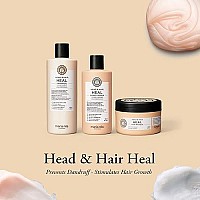 Maria Nila Head Hair Heal Shampoo, 118 Fl Oz 350 Ml, Prevents Scalp Problems Stimulates Hair Growth, 100 Vegan Sulfateparaben Free