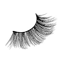 Kiss Lash Couture Triple Push Up Xl Collection, 3D Volume False Eyelashes In Extra Long Length With Triple Design Technology, Cruelty-Free, Contact Lens Friendly, And Reusable, Style Slip, 1 Pair