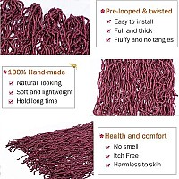 Soft New Faux Locs 36Inch 6Packs Super Longs Goddess Locs Crochet Hair Natural Pre-Looped Natural Crochet Braid Curly Wave Braiding Haira (36 Bug 6Packs)A