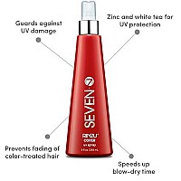 SEVEN Rinzu COVER uv spray, anti-fade sun protection for your hair, 8 fl. oz.