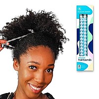 Bunzee Bands - Thick Hair Ties For Natural Hair - Curly Hair Accessories For Women - Patented Adjustable Hair Ties For Thick Hair - Perfect For Ponytails, Buns, Soft Locs, Dreads Afro Puffs