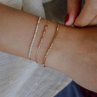 Morse Code Bracelets For Women Out Of Fs Funny Inspirational Jewelry Christmas Birthday Gifts For Her Mom Daughter Sister Best Friend Handmade Fashion Trendy Dainty Chain