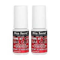 Mia Secret Strong-Jet Nail Glue Brush-On 4.5G 2 Pack