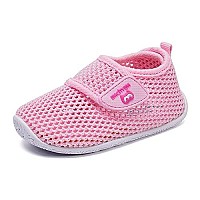 Bmcitybm Baby Sneakers Girl Boy Tennis Shoes First Walker Shoes 6-12 Months Infant Pink