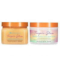 Tree Hut Tropical Glow Shea Sugar Scrub And Body Lotion Set Formulated With Cupuacu Butter, Certified Shea Butter And Guarana Extract Body Scrub & Lotion That Leaves Skin Feeling Soft & Smooth (Tropic Glow Set)