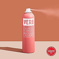 Verb Volume Dry Texture Spray - Light Hold & Weightless Grit - Texturizing Hair Spray For Voluminous Styles - Vegan & Sulfate Paraben And Gluten Free Volumizing Spray 5 Oz