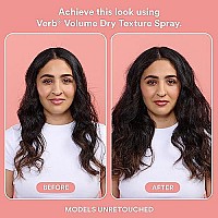 Verb Volume Dry Texture Spray - Light Hold & Weightless Grit - Texturizing Hair Spray For Voluminous Styles - Vegan & Sulfate Paraben And Gluten Free Volumizing Spray 5 Oz