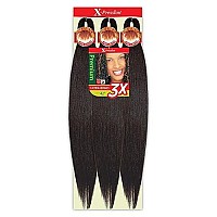 Outre Braids X-Pression Kanekaion 3X Pre Stretched Braid 42 (3-Pack, 2T1B27613)