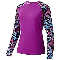 Bassdash Womenas Upf 50 Uv Sun Protection T-Shirt Long Sleeve Fishing Hiking Performance Shirts