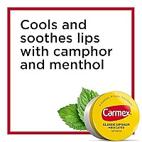 Carmex Medicated Lip Balm Variety Pack, Lip Moisturizer for Dry, Chapped Lips: Carmex Classic Sticks 0.15oz, 3 count, Carmex Classic Tubes 0.35oz, 3 count, Carmex Classic Jars 0.25oz, 3 count