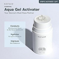 NuFACE Aqua Gel Activator - Extra-Large Lightweight, Hydrating Activator to Conduct Microcurrent, 10 Fl Oz