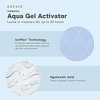 NuFACE Aqua Gel Activator - Extra-Large Lightweight, Hydrating Activator to Conduct Microcurrent, 10 Fl Oz