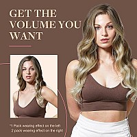 Goo Goo Hair Extensions Clip In Human Hair 20 Inch 120G 7Pcs Ombre Ash Brown To Platinum Blonde Real Clip In Hair Extensions Natural Remy Hair Straight