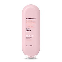 Method Daily Lotion, Pure Peace, Plant-Based Moisturizer for 24 Hours of Hydration, 13.5 fl oz (Pack of 1)