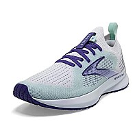 Brooks Womenas Levitate Stealthfit 5 Neutral Running Shoe - Whitenavy Blueyucca - 85