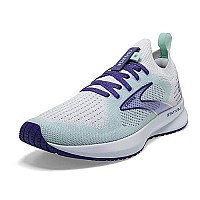 Brooks Womenas Levitate Stealthfit 5 Neutral Running Shoe - Whitenavy Blueyucca - 85