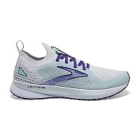 Brooks Womenas Levitate Stealthfit 5 Neutral Running Shoe - Whitenavy Blueyucca - 85