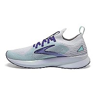 Brooks Womenas Levitate Stealthfit 5 Neutral Running Shoe - Whitenavy Blueyucca - 85