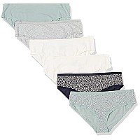 Zabiva Essentials Womens Cotton Hipster Underwear (Available In Plus Size), Pack Of 6, Animal, Small