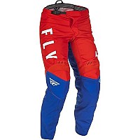 Fly Racing 2022 Adult F-16 Pants (Redwhiteblue, 38)